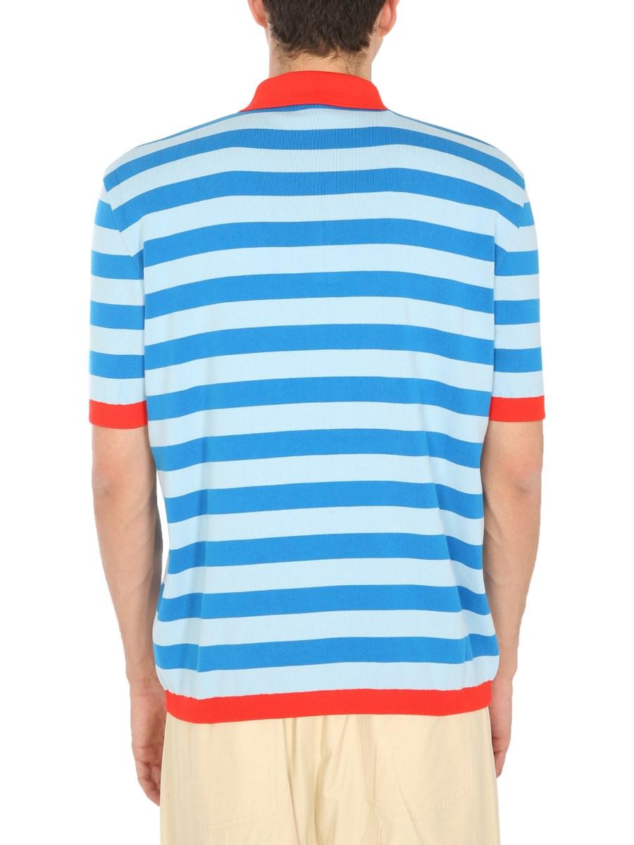 SUNNEI X ELEONORA BONUCCI POLO IN MAGLIA DI COTONE CON PATCH LOGO