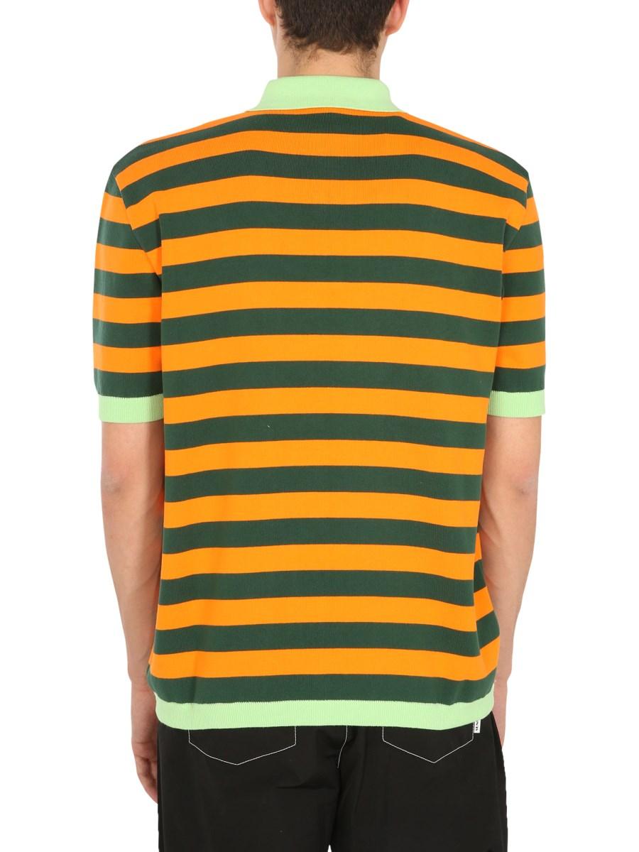 SUNNEI X ELEONORA BONUCCI POLO IN MAGLIA DI COTONE CON PATCH LOGO