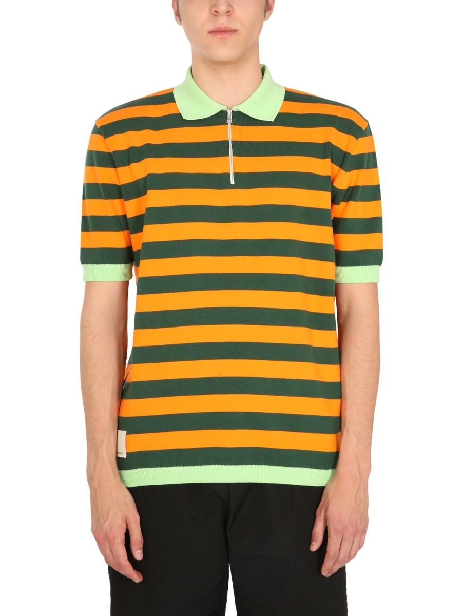 SUNNEI X ELEONORA BONUCCI POLO IN MAGLIA DI COTONE CON PATCH LOGO