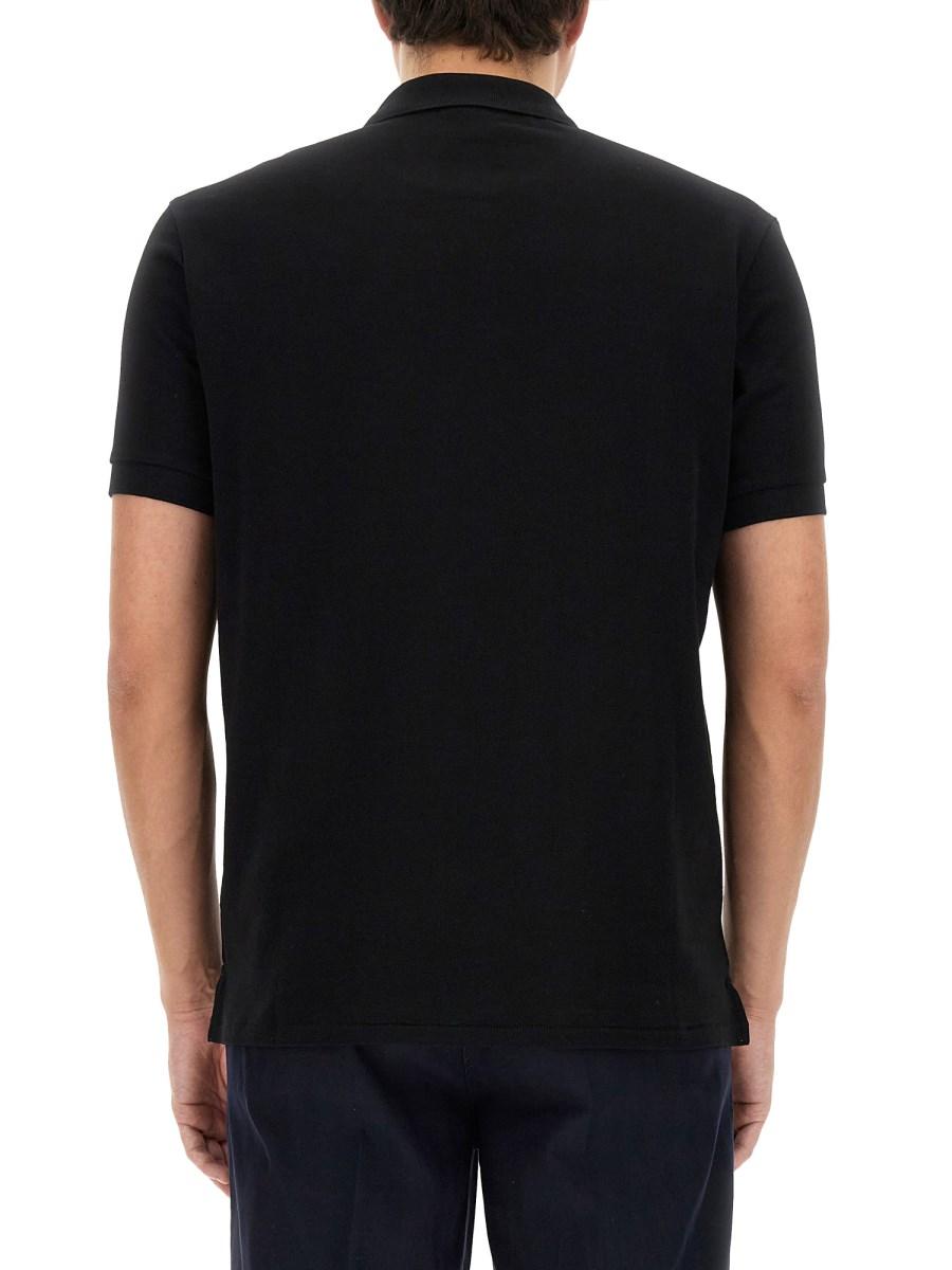 PS BY PAUL SMITH POLO IN PIQUÉ DI COTONE CON PATCH LOGO