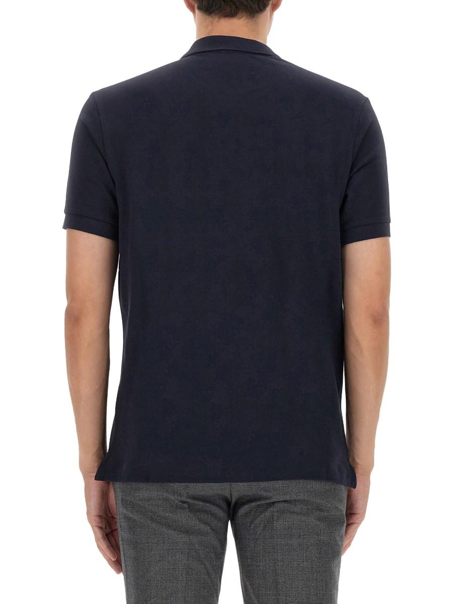 PS BY PAUL SMITH POLO IN PIQUÉ DI COTONE CON PATCH LOGO