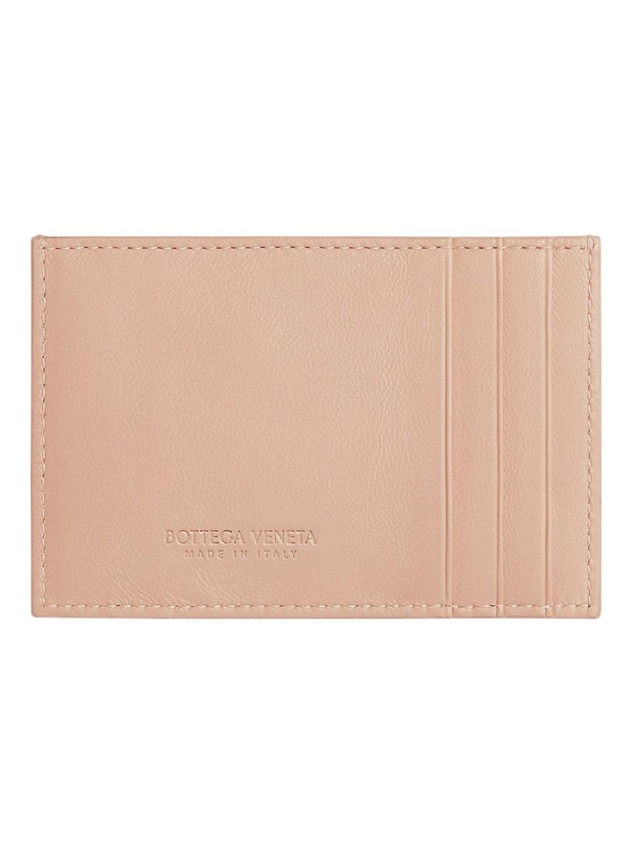 BOTTEGA VENETA PORTACARTE DI CREDITO CASSETTE IN PELLE
