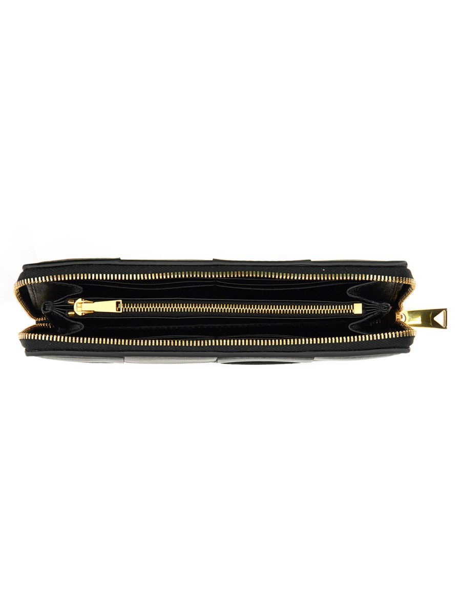BOTTEGA VENETA PORTAFOGLIO "CASSETTE" IN PELLE CON ZIP