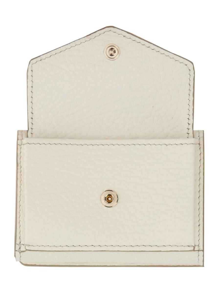 MAISON MARGIELA PORTAFOGLIO COMPATTO IN PELLE FOUR STITCHES