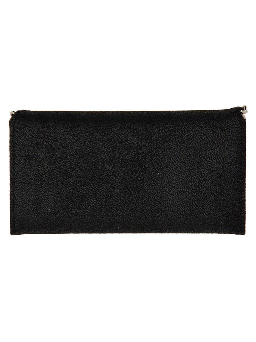 STELLA McCARTNEY PORTAFOGLIO CONTINENTAL FALABELLA IN SHAGGY DEER