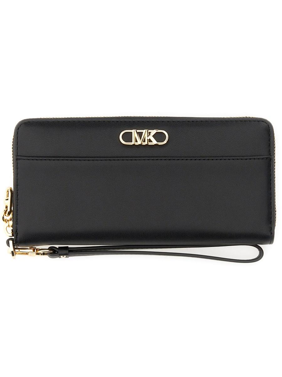 MICHAEL BY MICHAEL KORS PORTAFOGLIO CONTINENTAL "PARKER" GRANDE IN PELLE