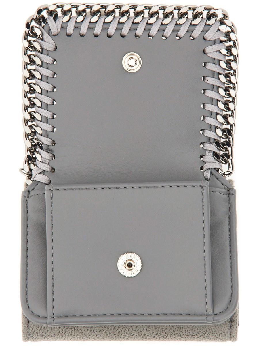 STELLA McCARTNEY PORTAFOGLIO FALABELLA IN SHAGGY DEER ECO