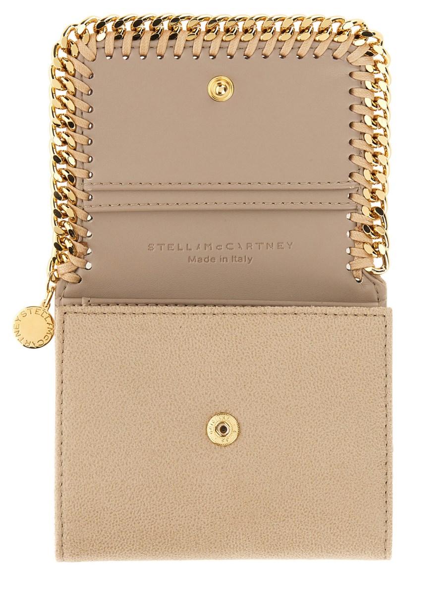 STELLA McCARTNEY PORTAFOGLIO FALABELLA SMALL IN SHAGGY DEER