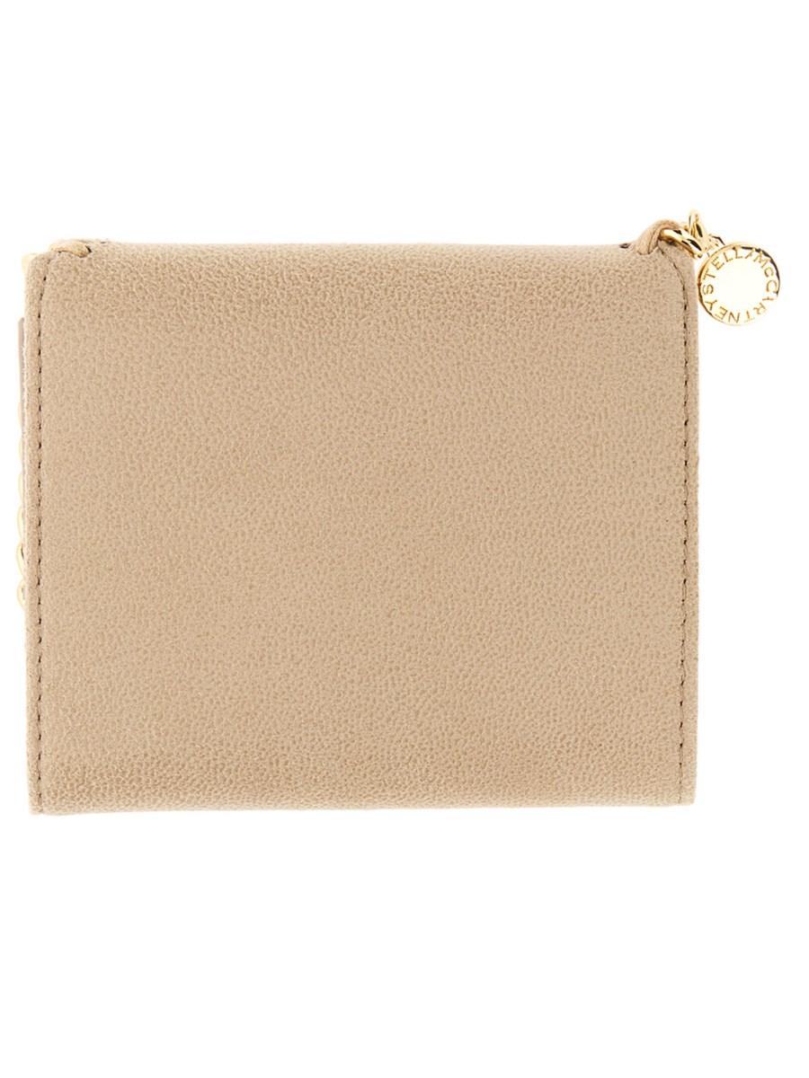 STELLA McCARTNEY PORTAFOGLIO FALABELLA SMALL IN SHAGGY DEER