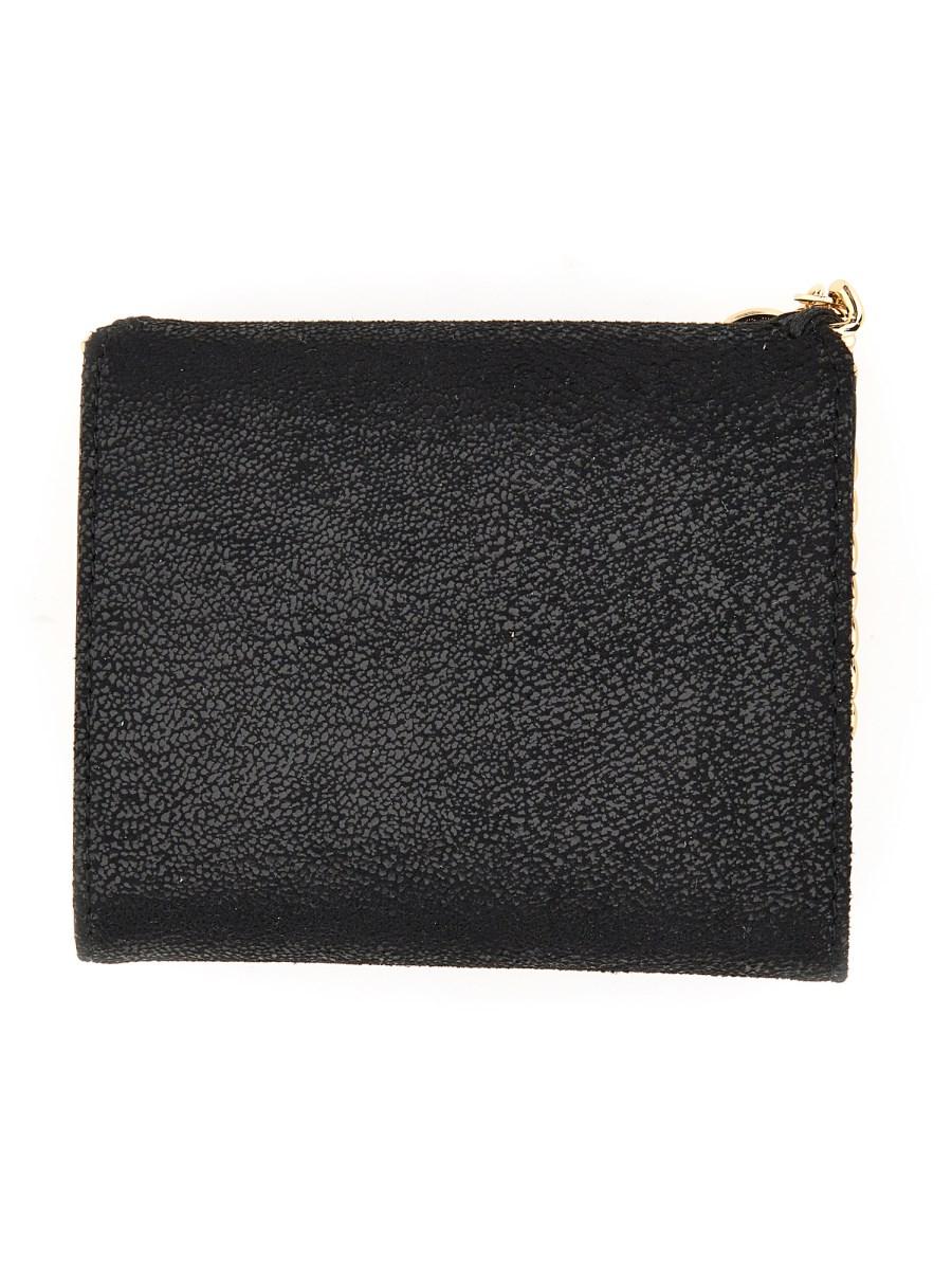 STELLA McCARTNEY PORTAFOGLIO FALABELLA SMALL IN SHAGGY DEER