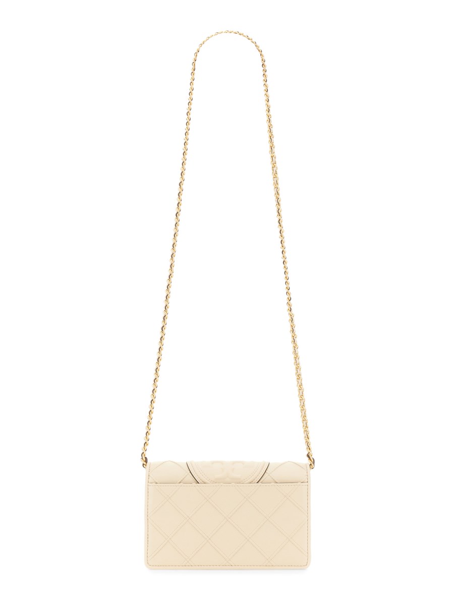 TORY BURCH PORTAFOGLIO "FLEMING" IN PELLE CON TRACOLLA