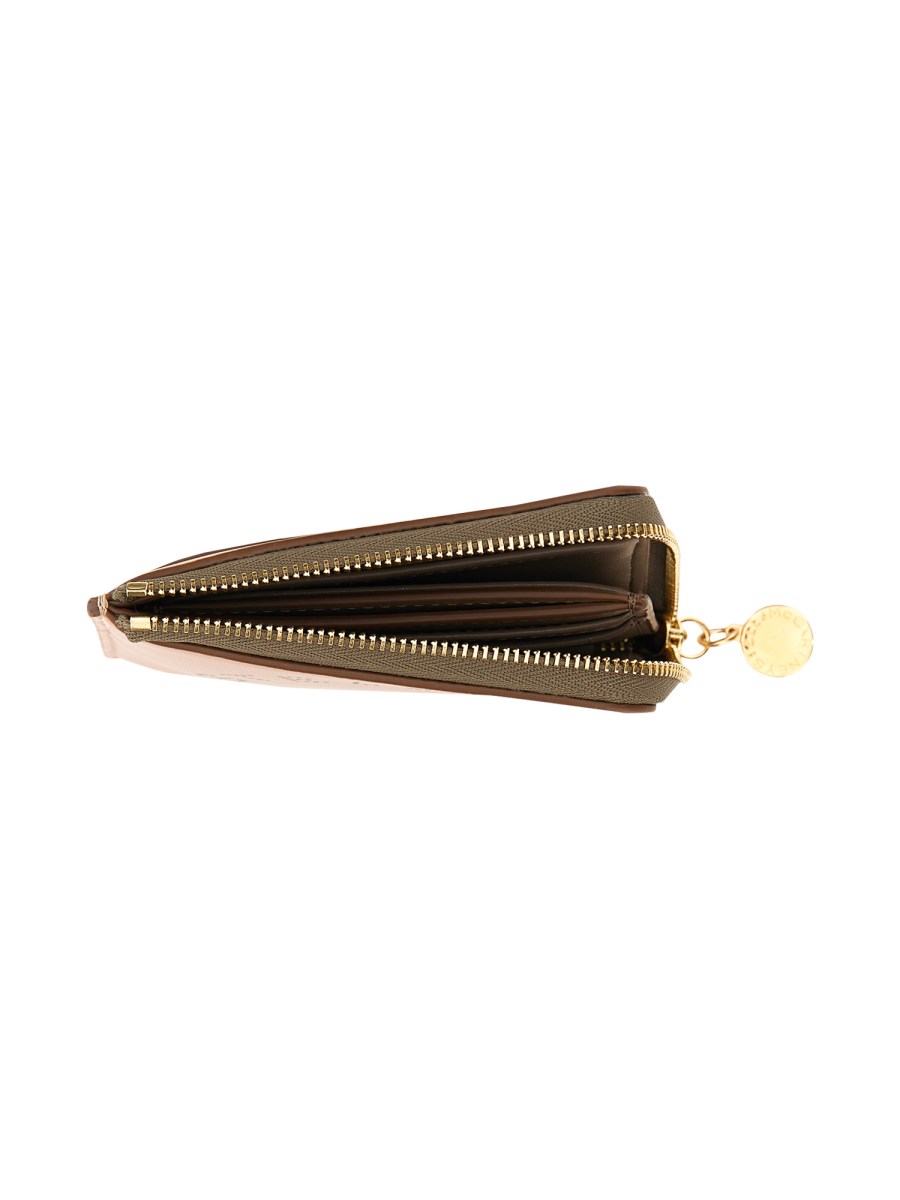 STELLA McCARTNEY PORTAFOGLIO IN ALTER NAPPA CON LOGO E ZIP