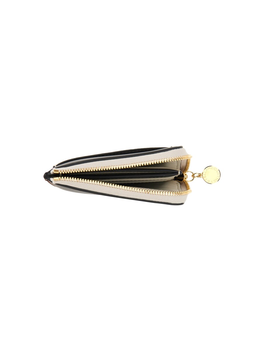 STELLA McCARTNEY PORTAFOGLIO IN ALTER NAPPA CON LOGO E ZIP