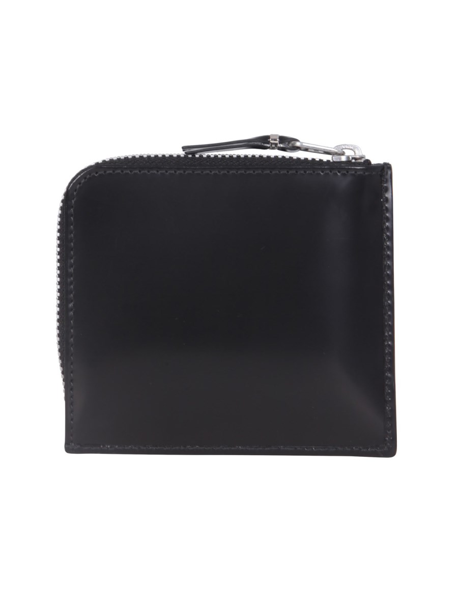 COMME DES GARCONS WALLET PORTAFOGLIO IN PELLE CON DETTAGLIO MIRRORING
