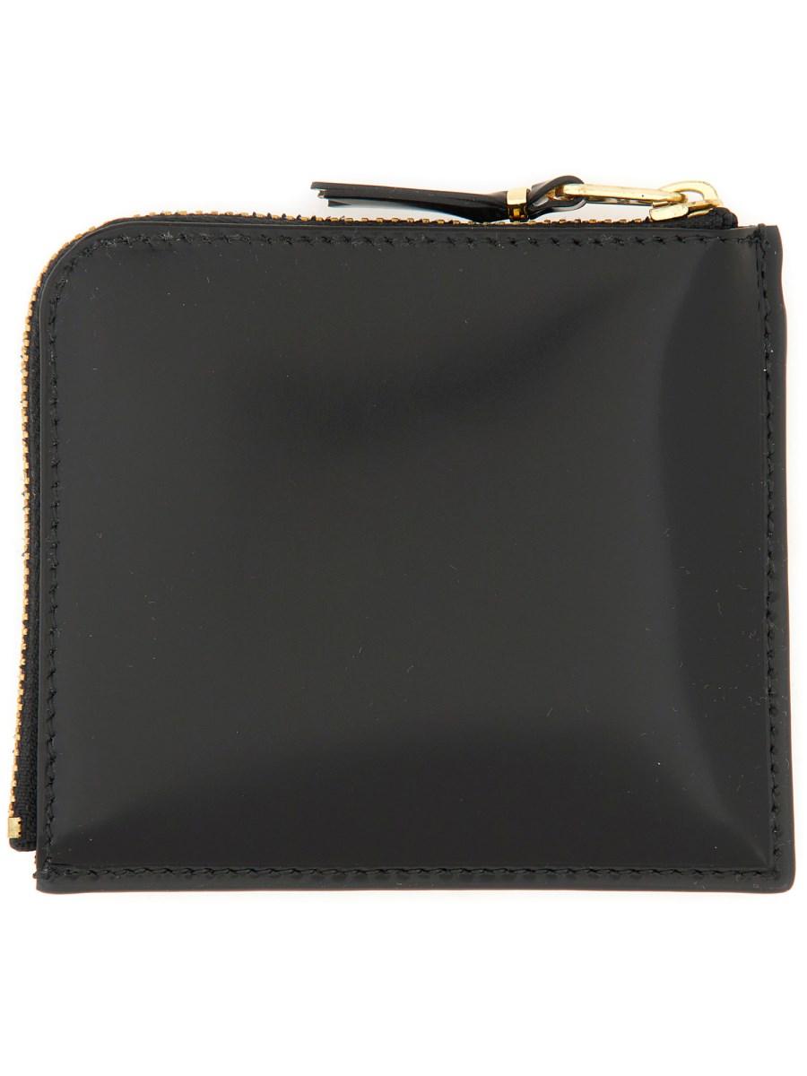 COMME DES GARCONS WALLET PORTAFOGLIO IN PELLE CON DETTAGLIO MIRRORING