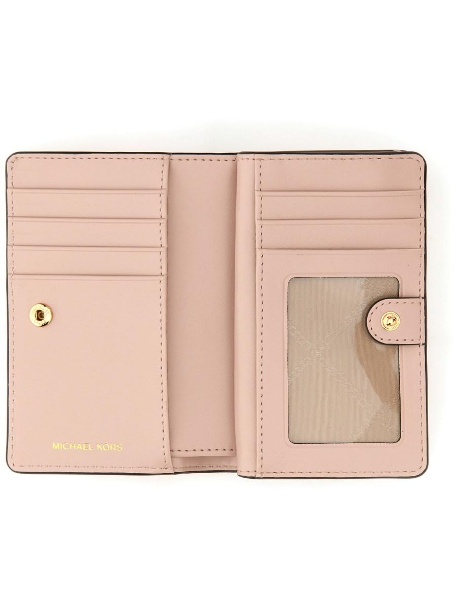MICHAEL BY MICHAEL KORS PORTAFOGLIO IN PELLE MARTELLATA CON LOGO
