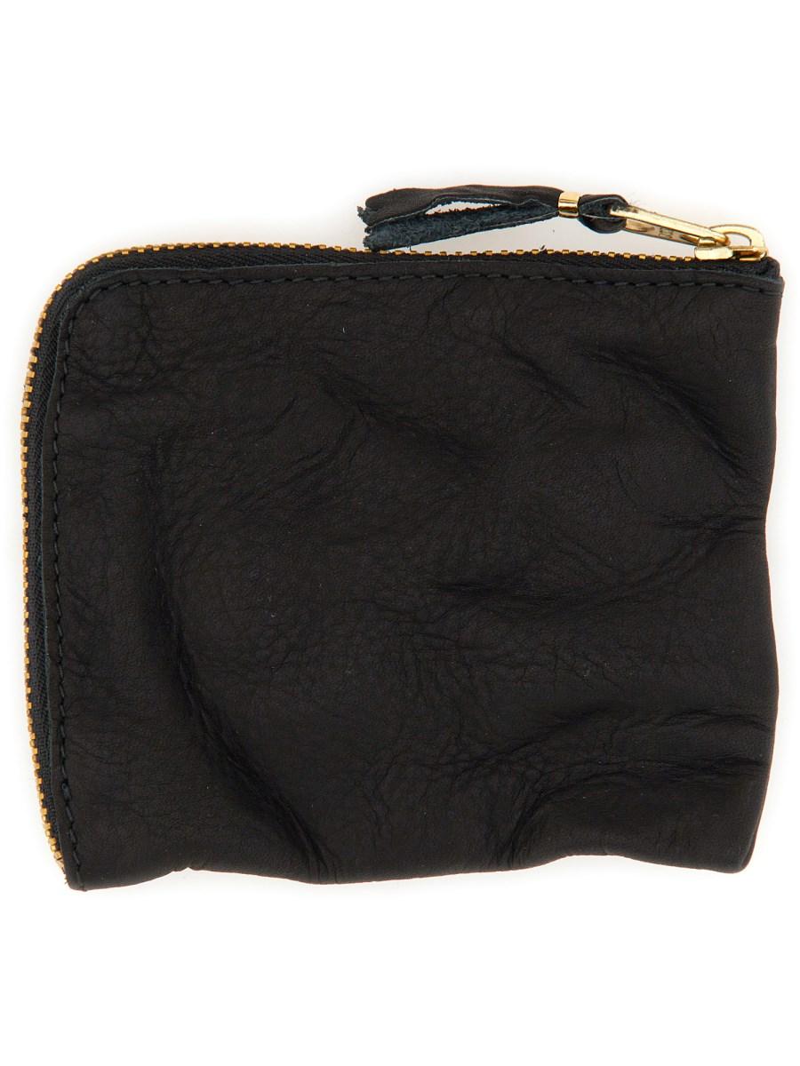 COMME DES GARCONS WALLET PORTAFOGLIO IN PELLE WASHED