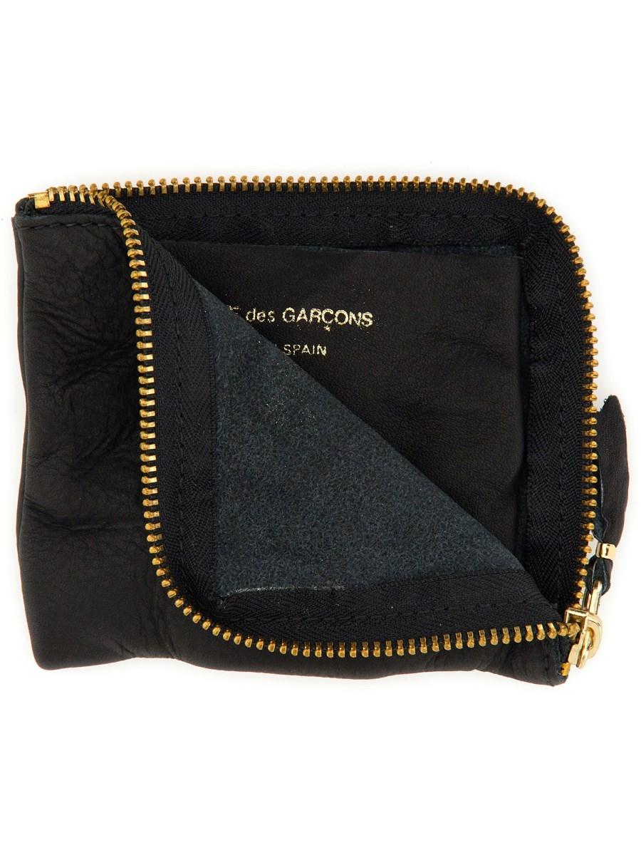 COMME DES GARCONS WALLET PORTAFOGLIO IN PELLE WASHED