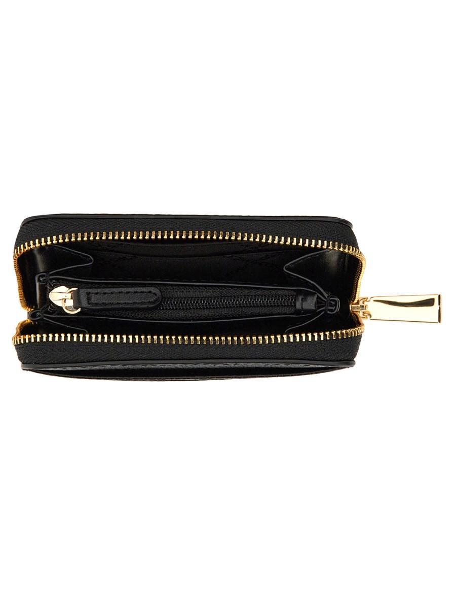 MICHAEL BY MICHAEL KORS PORTAFOGLIO JET SET CHARM IN PELLE MARTELLATA CON ZIP