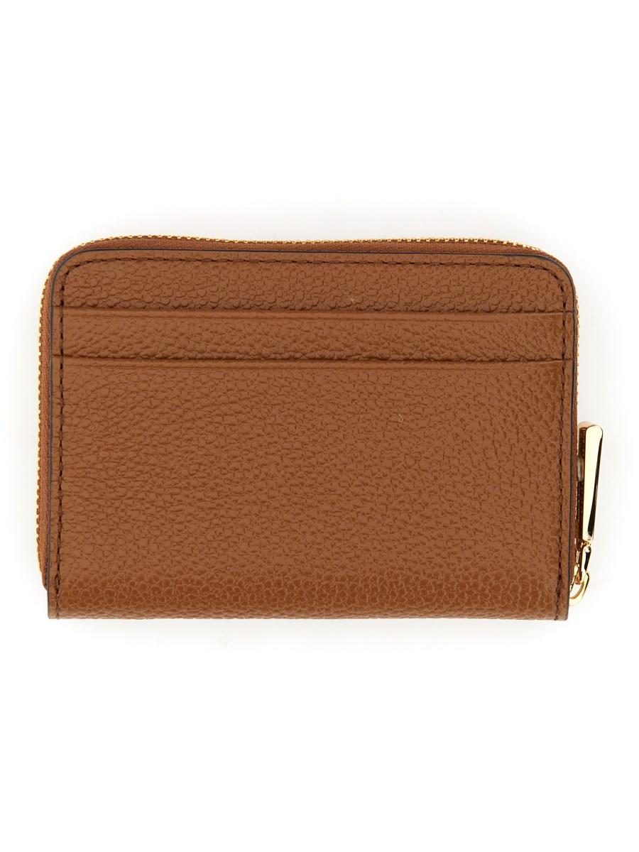 MICHAEL BY MICHAEL KORS PORTAFOGLIO JET SET CHARM IN PELLE MARTELLATA CON ZIP