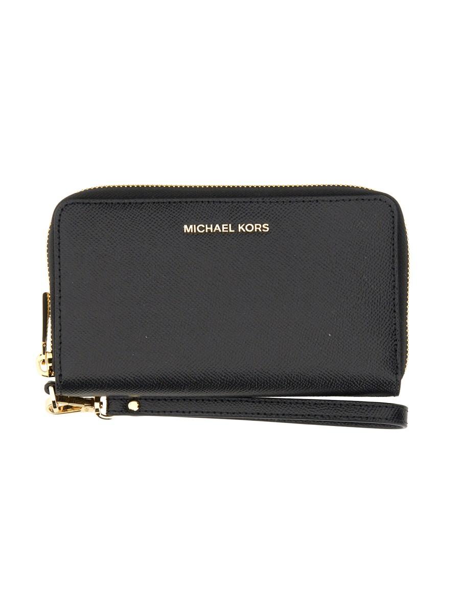 MICHAEL BY MICHAEL KORS PORTAFOGLIO JET SET IN PELLE