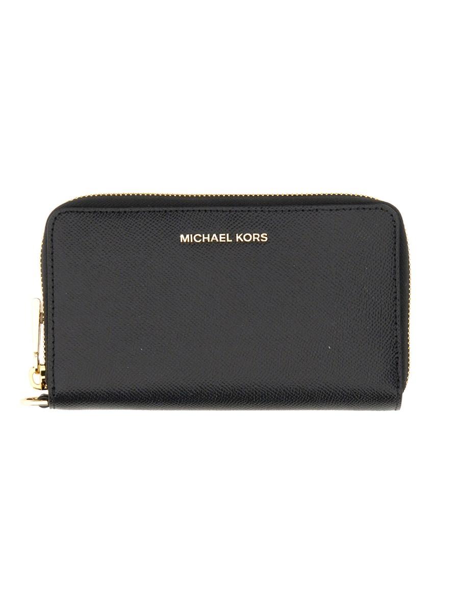 MICHAEL BY MICHAEL KORS PORTAFOGLIO JET SET IN PELLE