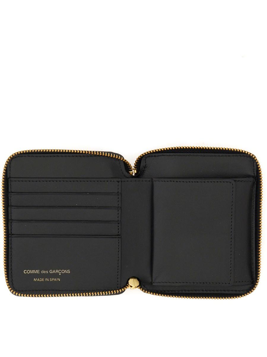COMME DES GARCONS WALLET PORTAFOGLIO OUTSIDE POCKET LINE