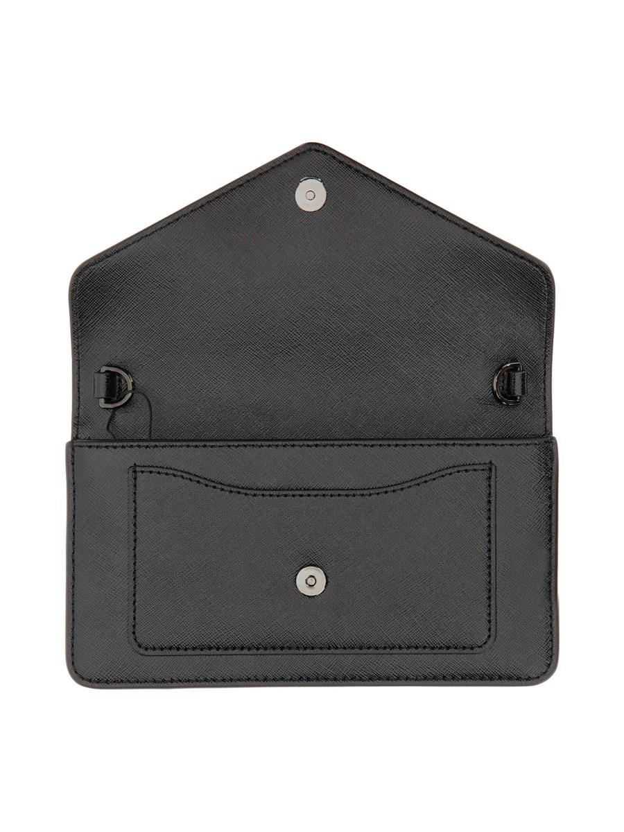 MARC JACOBS PORTAFOGLIO THE LONGSHOT DTM IN PELLE CON CATENA