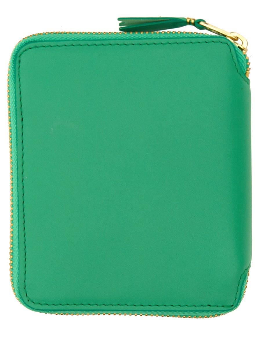 COMME DES GARCONS WALLET PORTAFOGLIO ZIP AROUND IN PELLE