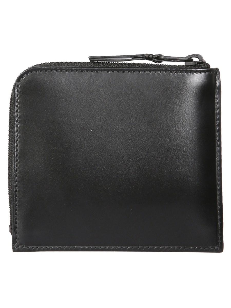 COMME DES GARCONS WALLET PORTAFOGLIOIN PELLE CON ZIP