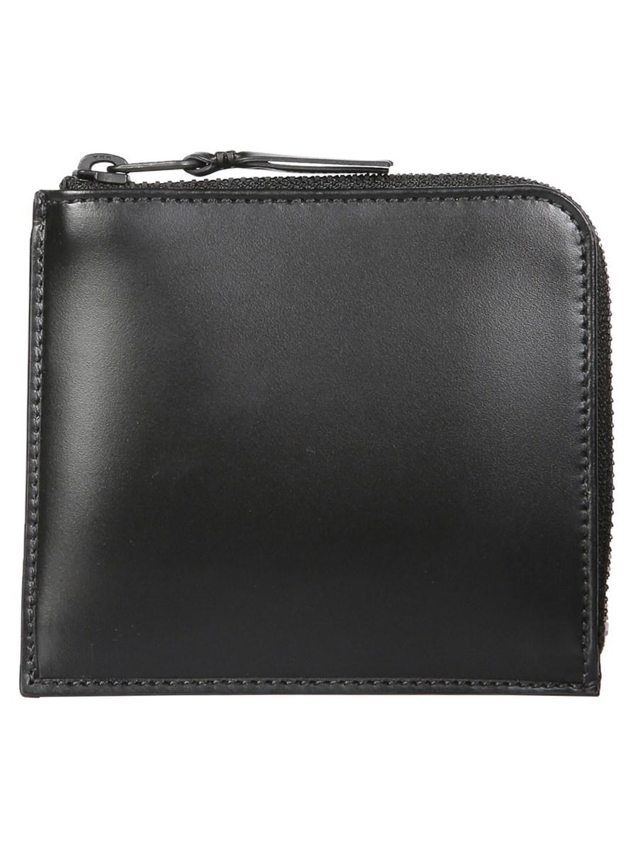 COMME DES GARCONS WALLET PORTAFOGLIOIN PELLE CON ZIP