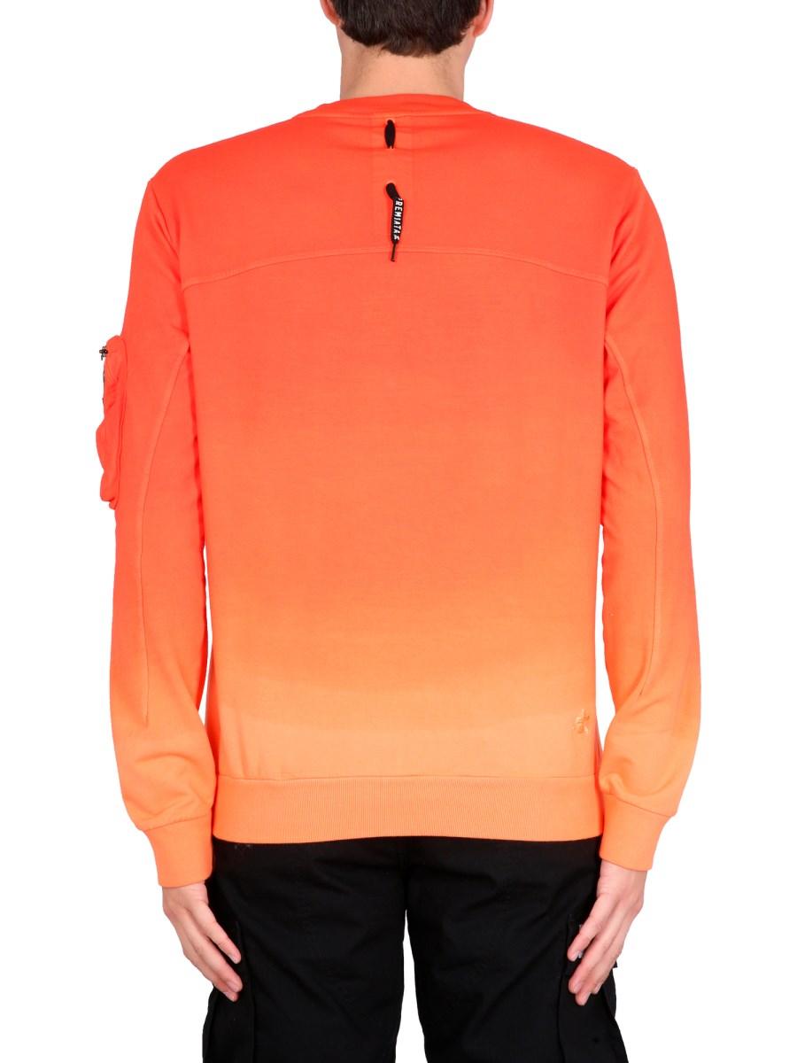 PREMIATA FELPA IN COTONE CON LOGO