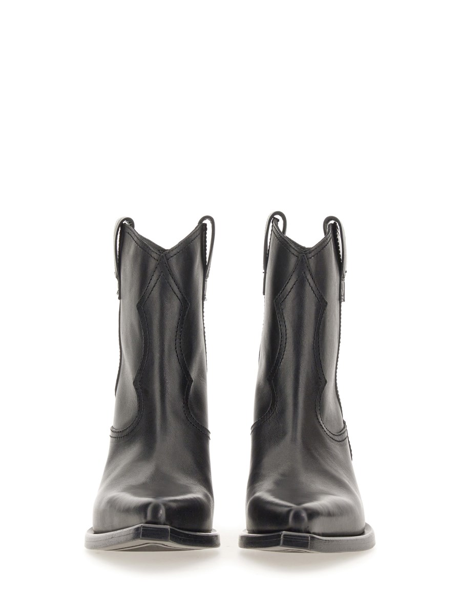 PREMIATA STIVALE TEXANO IN PELLE