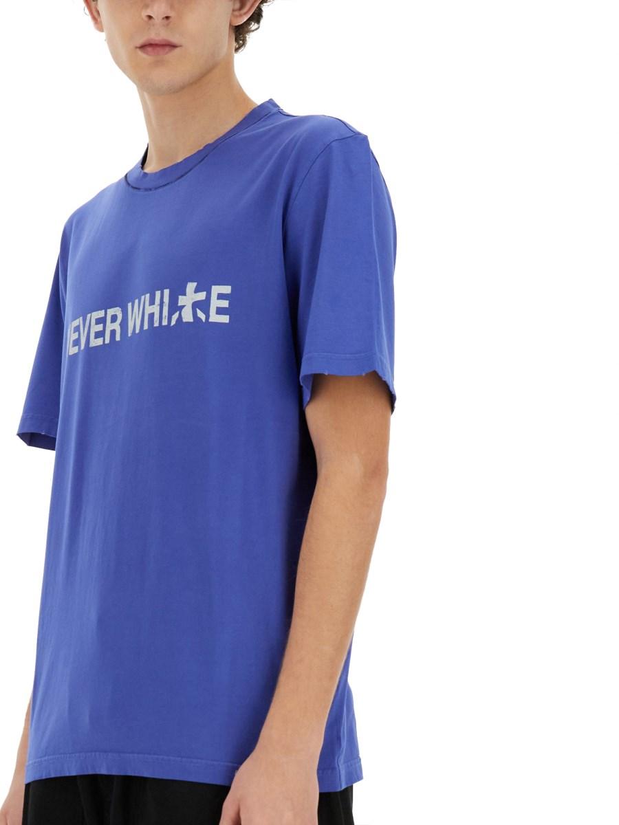 PREMIATA T-SHIRT "NEVER WHITE"