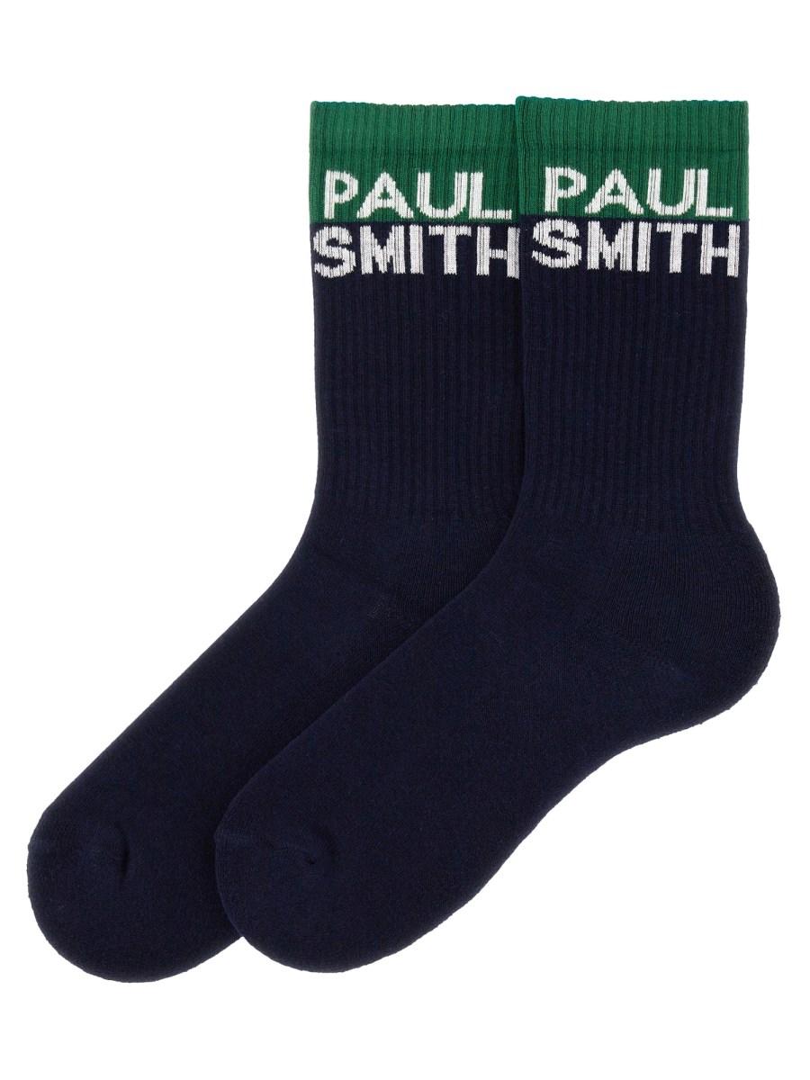 PS BY PAUL SMITH CALZINI CON LOGO IN COTONE
