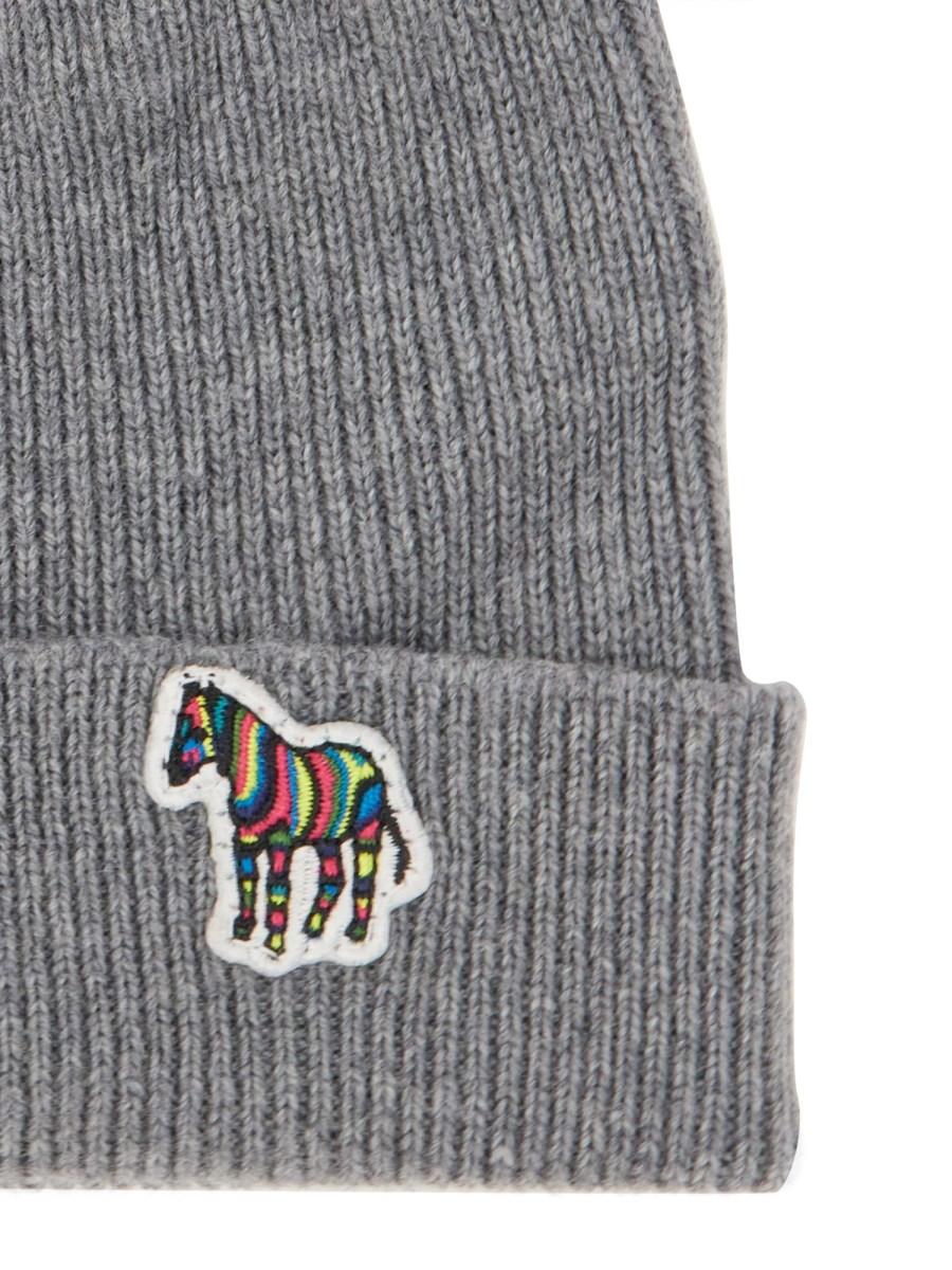 PS BY PAUL SMITH CAPPELLO BEANIE "ZEBRA"