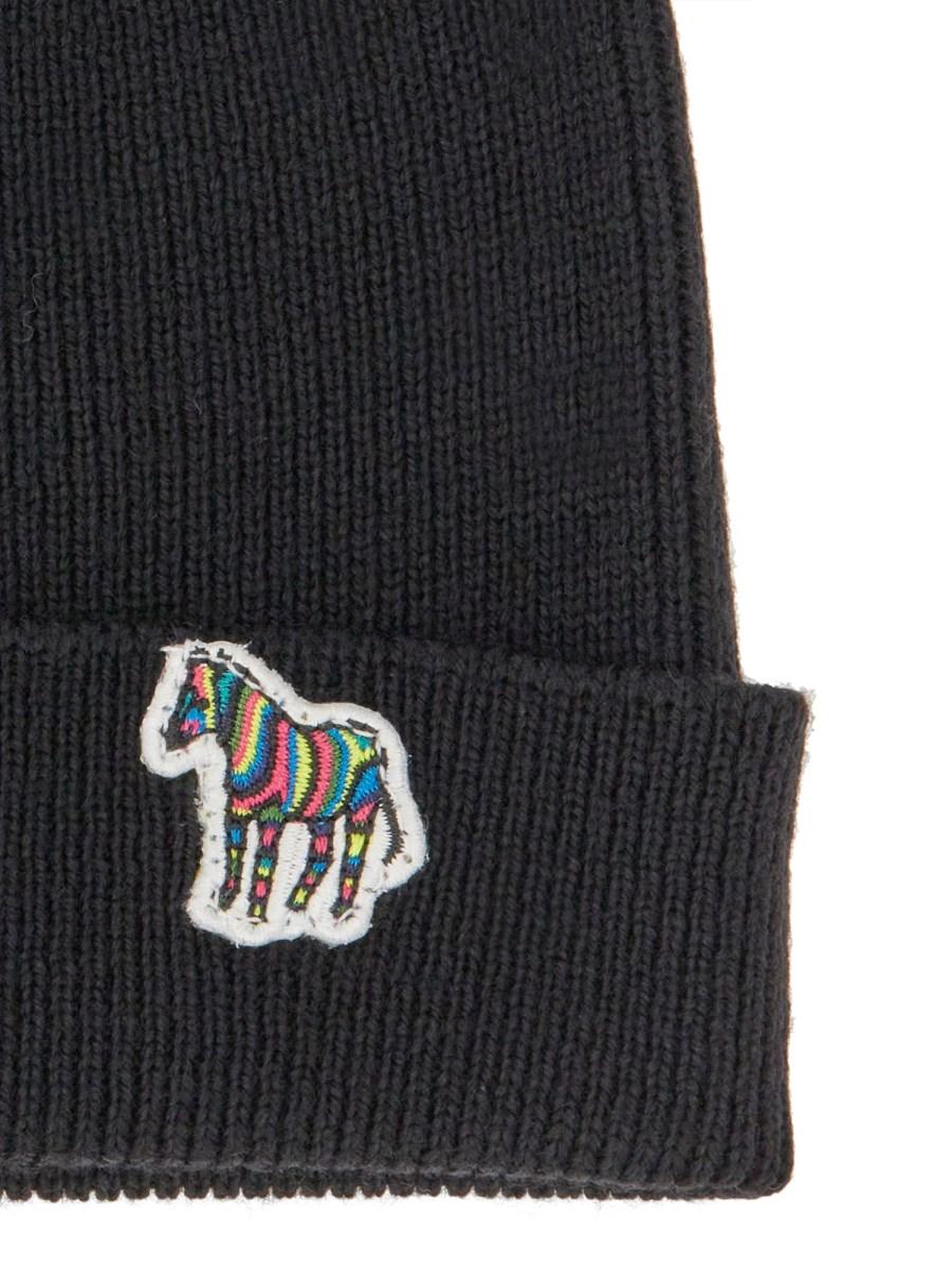 PS BY PAUL SMITH CAPPELLO BEANIE "ZEBRA"