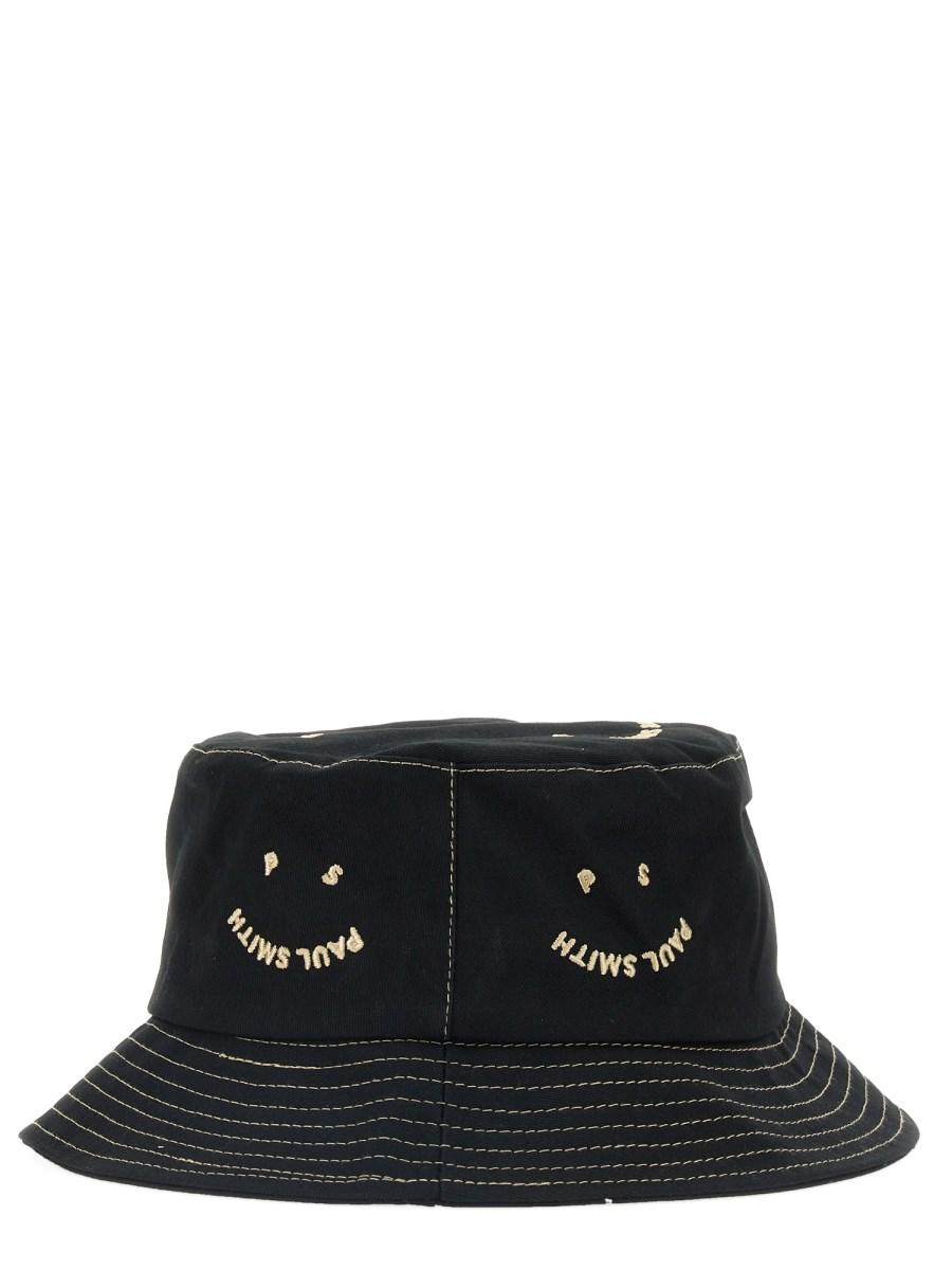 PS BY PAUL SMITH CAPPELLO BUCKET HAPPY IN COTONE
