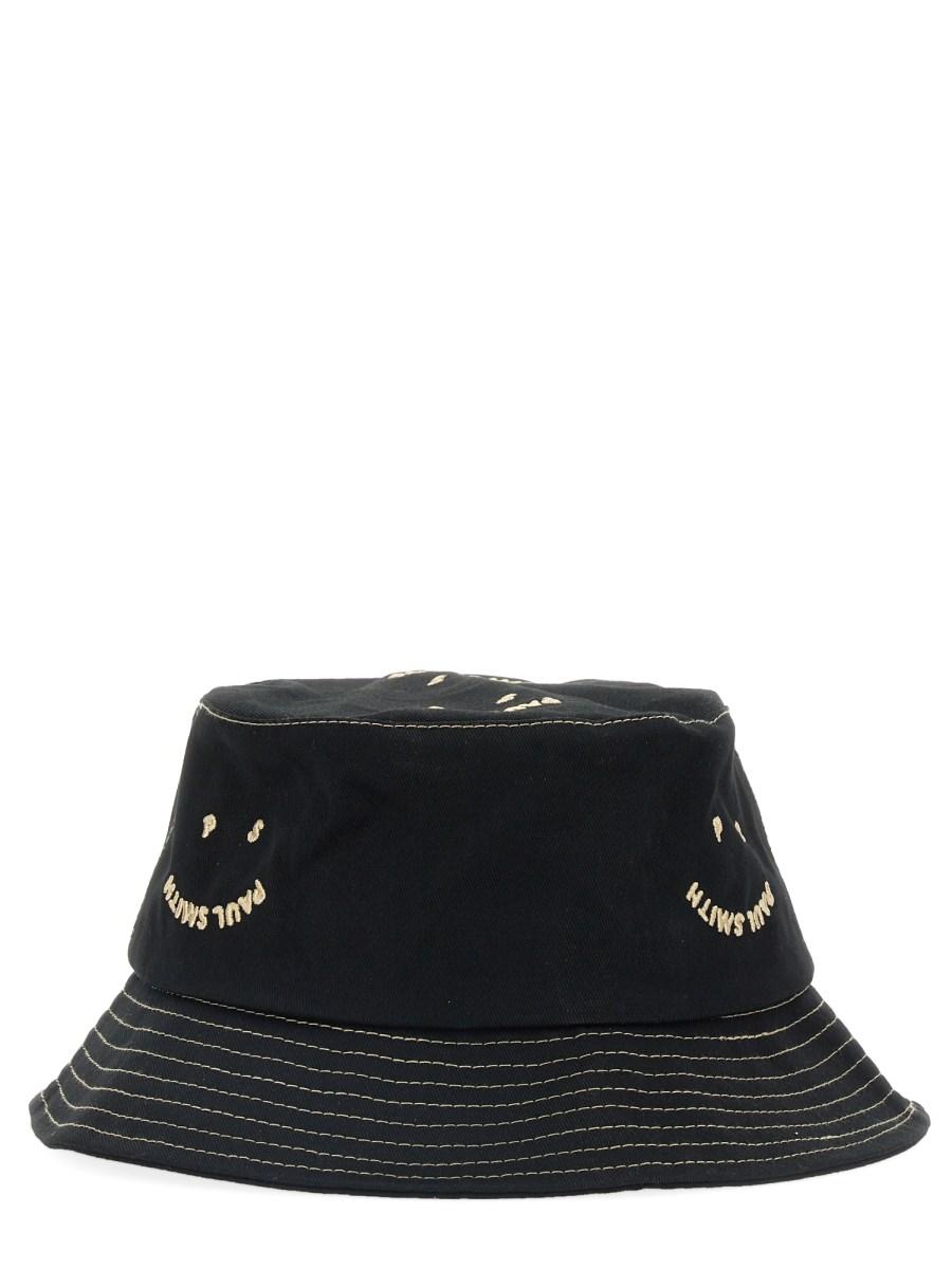 PS BY PAUL SMITH CAPPELLO BUCKET HAPPY IN COTONE