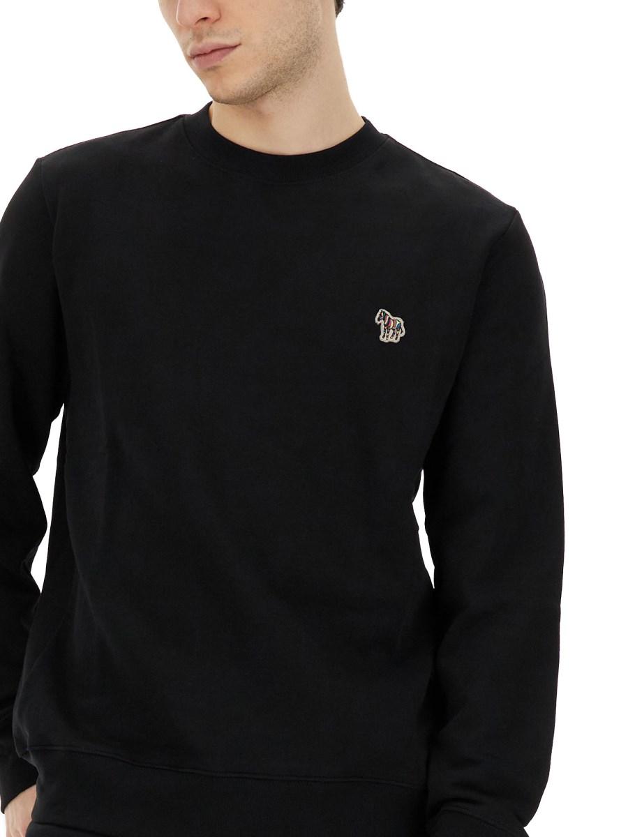 PS BY PAUL SMITH FELPA CON RICAMO ZEBRA