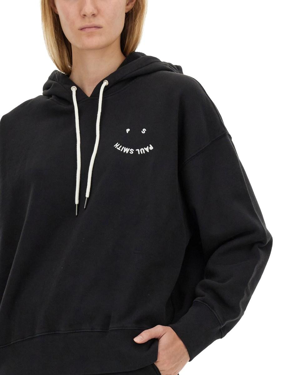 PS BY PAUL SMITH FELPA IN COTONE CON LOGO