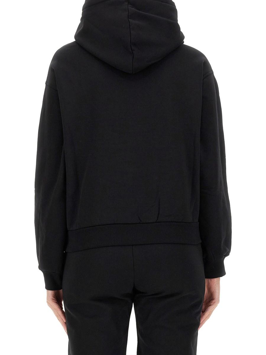 PS BY PAUL SMITH FELPA IN COTONE CON PATCH LOGO