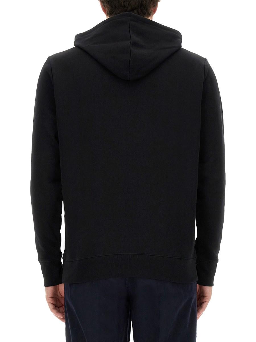 PS BY PAUL SMITH FELPA IN COTONE CON PATCH LOGO