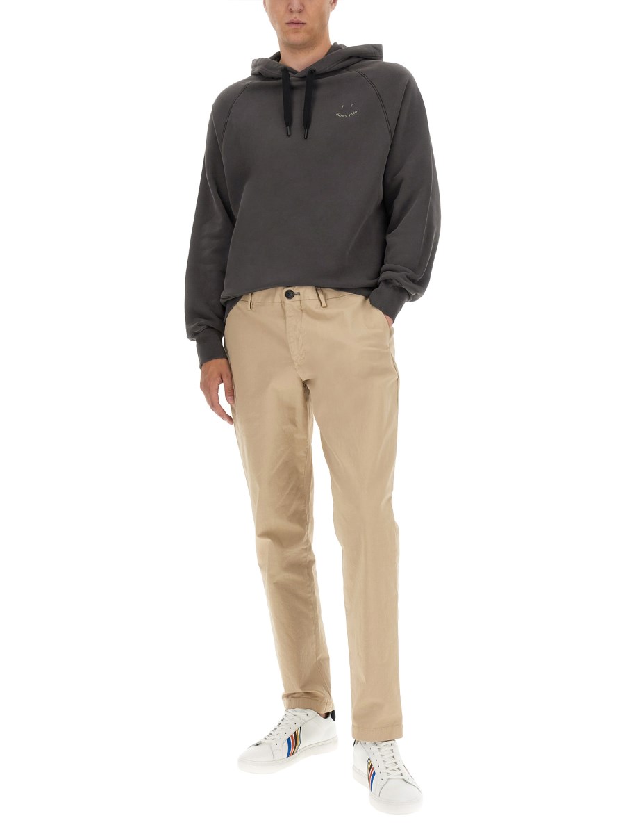PS BY PAUL SMITH FELPA IN COTONE CON RICAMO LOGO