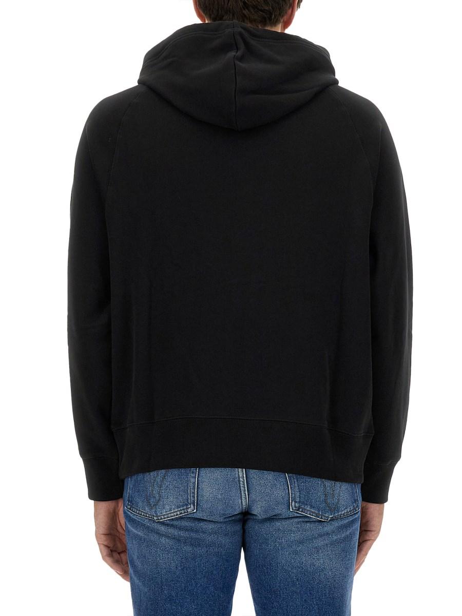 PS BY PAUL SMITH FELPA IN COTONE CON STAMPA LOGO
