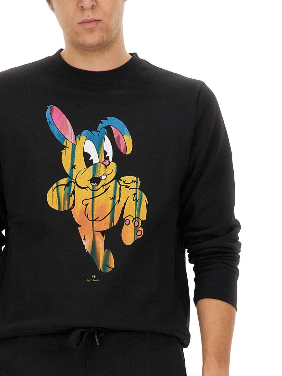 PS BY PAUL SMITH FELPA "RABBIT" IN COTONE