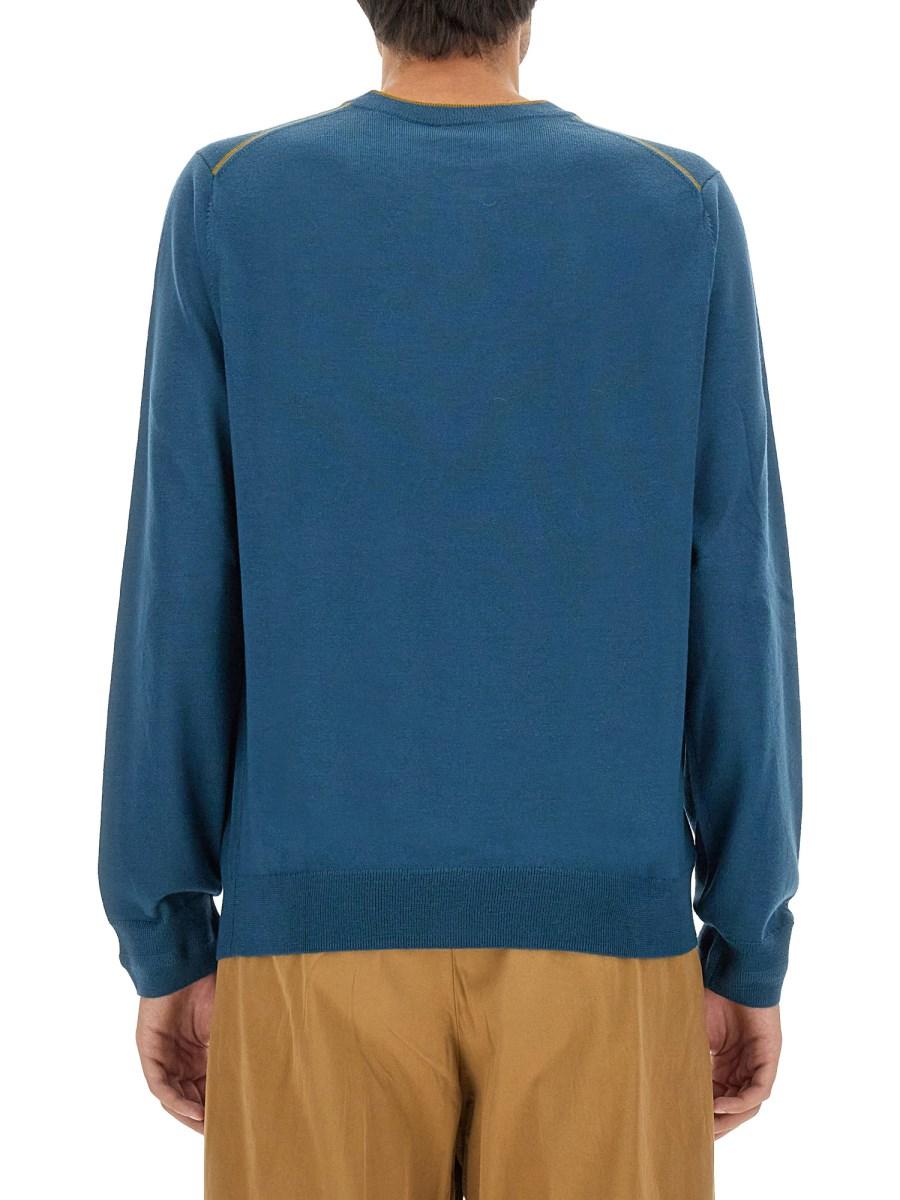 PS BY PAUL SMITH MAGLIA CON LOGO IN LANA