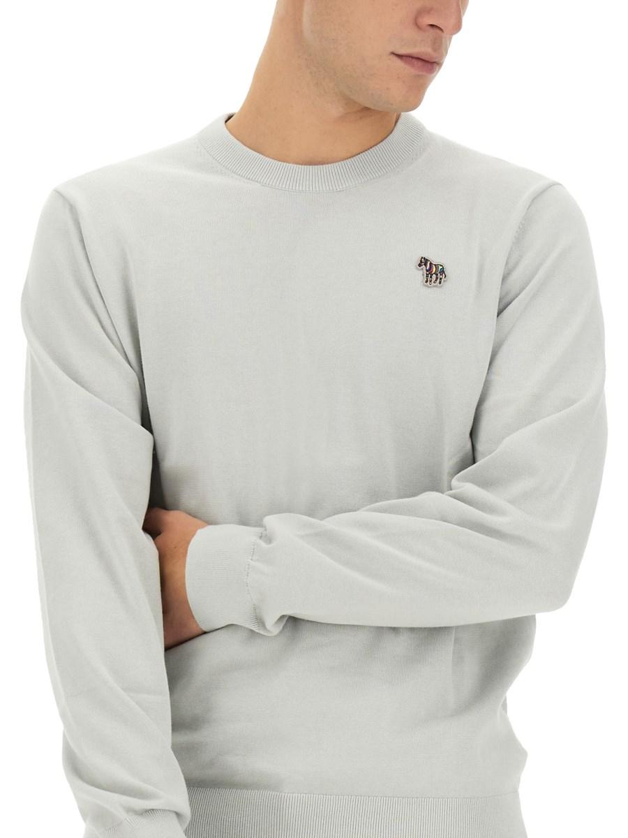 PS BY PAUL SMITH MAGLIA CON PATCH ZEBRA