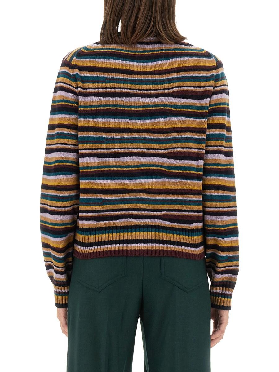 PS BY PAUL SMITH MAGLIA IN LANA CON LOGO