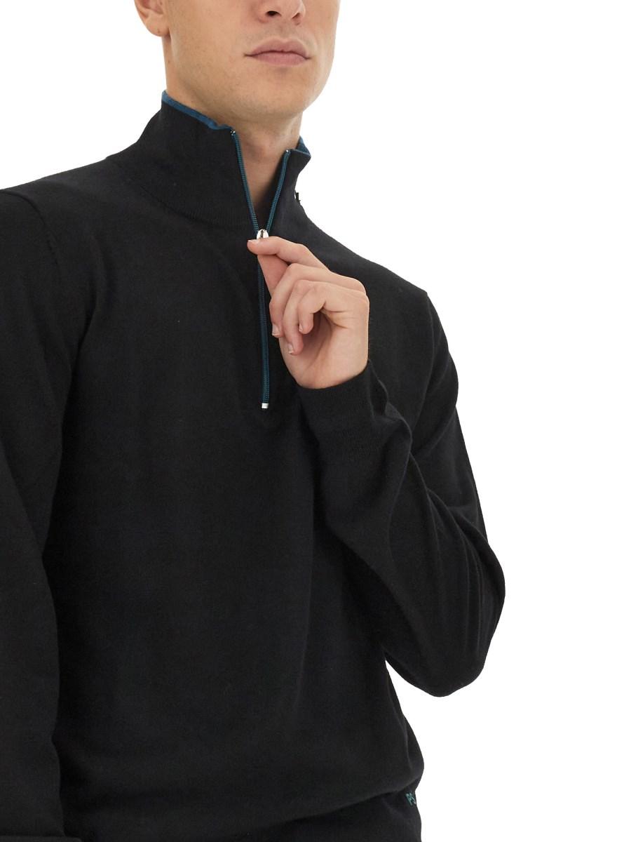 PS BY PAUL SMITH MAGLIA IN LANA CON LOGO